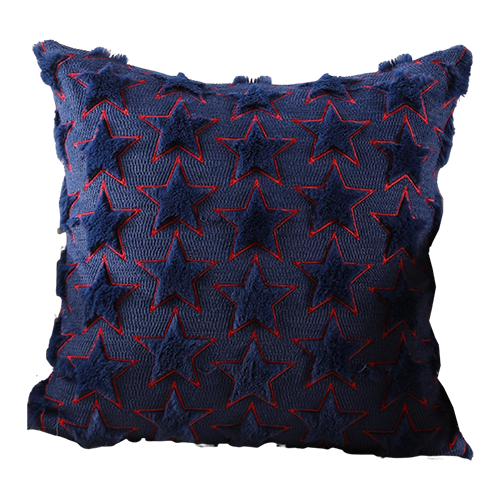 Blue Star Pillow
