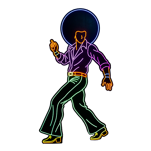 Disco Dancer Male - LED Neon