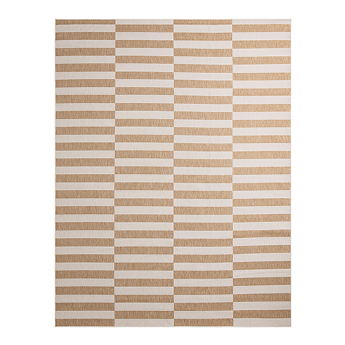 Taupe and Cream Rug 10' x 13'
