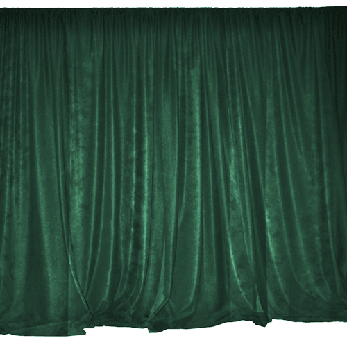 Green Drape Panel 15' Long
