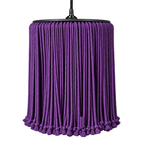 Purple Boho Pendant