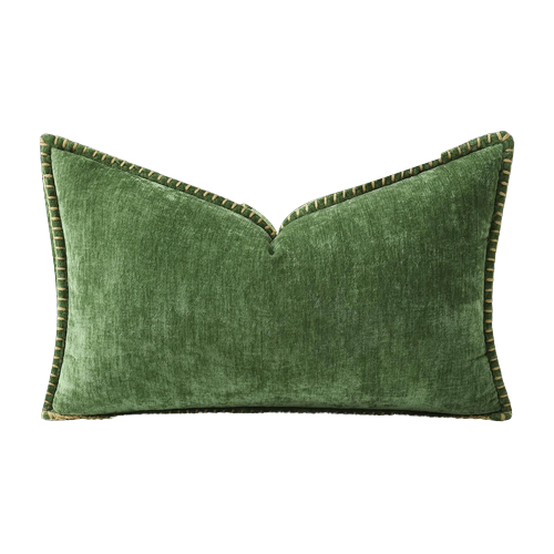Green Lumbar Pillow