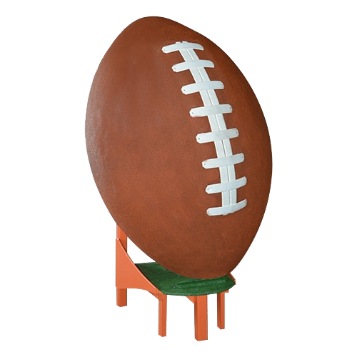 Oversized Football on Tee