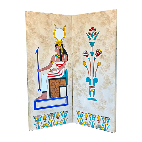 Egyptian Screen – Sitting Looking Left
