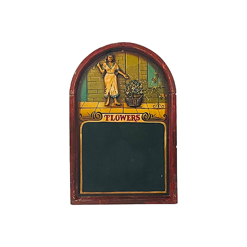 Vintage Flower Sign