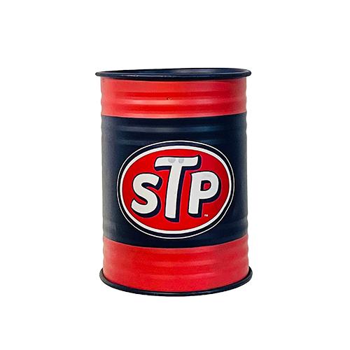STP Oil Can End Table