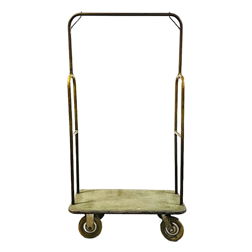Vintage Luggage Cart