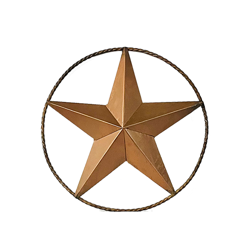 Bronze Metal Star - 24"