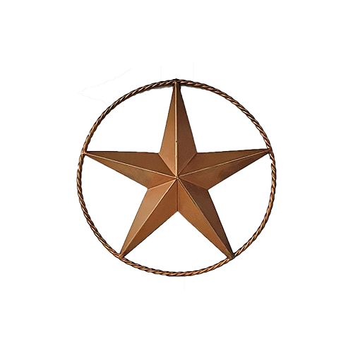 Bronze Metal Star - 20"