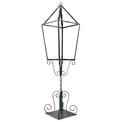 Black Iron Lantern 9'