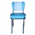 Aqua and White Diner Chair