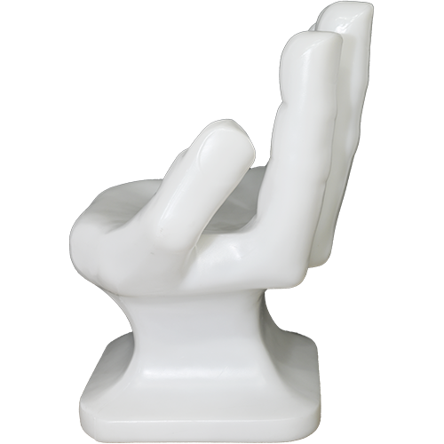 hand chair white