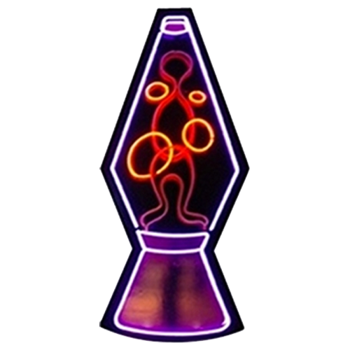 lava lamp neon