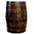 Large Whiskey Barrel