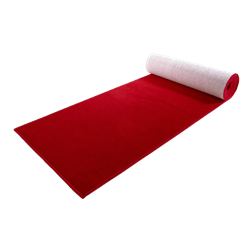 50' Bound Red Carpet Runner