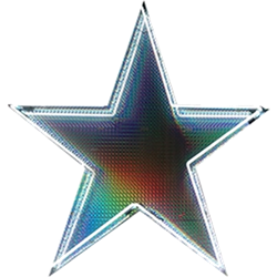 Large Neon Star