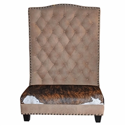 Western Cowhide Banquette