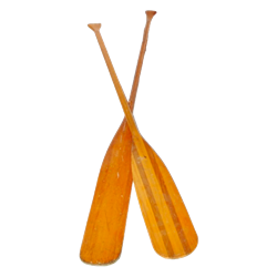 Set of (2) Assorted Oak Paddles