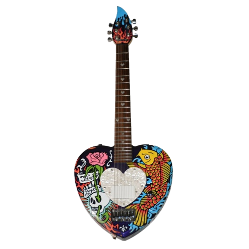 heart guitar