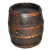 Medium Wooden Barrel