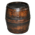 Small Wooden Barrel