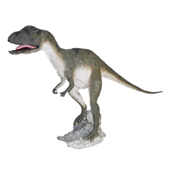 Allosaurus Dinosaur with Mouth Open