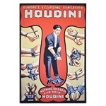 Oversized Vintage Poster - Houdini