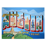 Oversized Austin Postcard