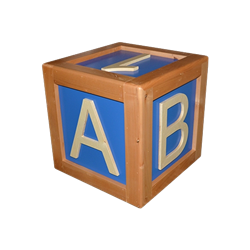 Oversized Wooden Toy Block