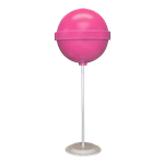 Pink Round Lollipop Giant Candy