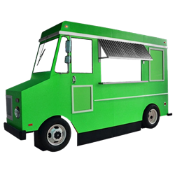 Green Faux Food Truck