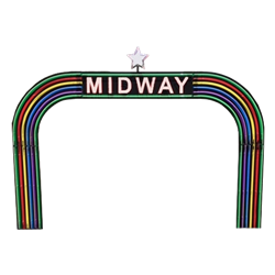 Midway Neon Entrance