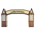 Willkommen Entrance