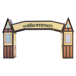 Willkommen Entrance