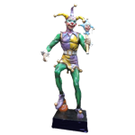 Oversized Jester Statue - Male