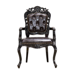 Black Baroque Chair