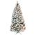 9' Flocked Lighted Tree