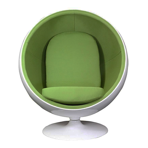 green ball chair