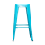 Teal Bistro Bar Stool