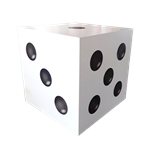 Oversized Dice 4 x 4