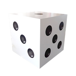 Oversized Dice 4 x 4