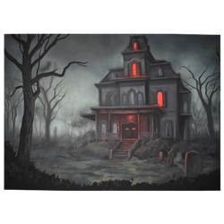 Haunted House Painting