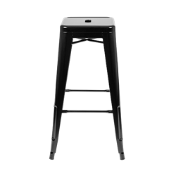 Black Bistro Bar Stool