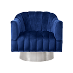 Stoneleigh Swivel Chair - Navy