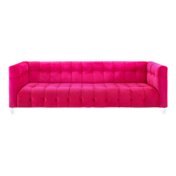 Hot Pink Sofa