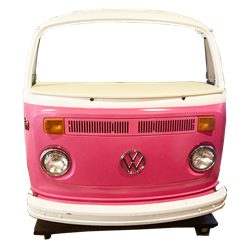 VW Bus Bar - Front Pink