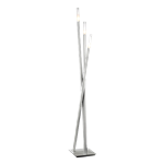 Brushed Chrome Floor Lamp