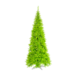 9' Lime Green Tree with Lights