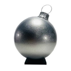 Oversized Ornament - Silver