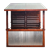 Corrugated Rustic Bar with Roof